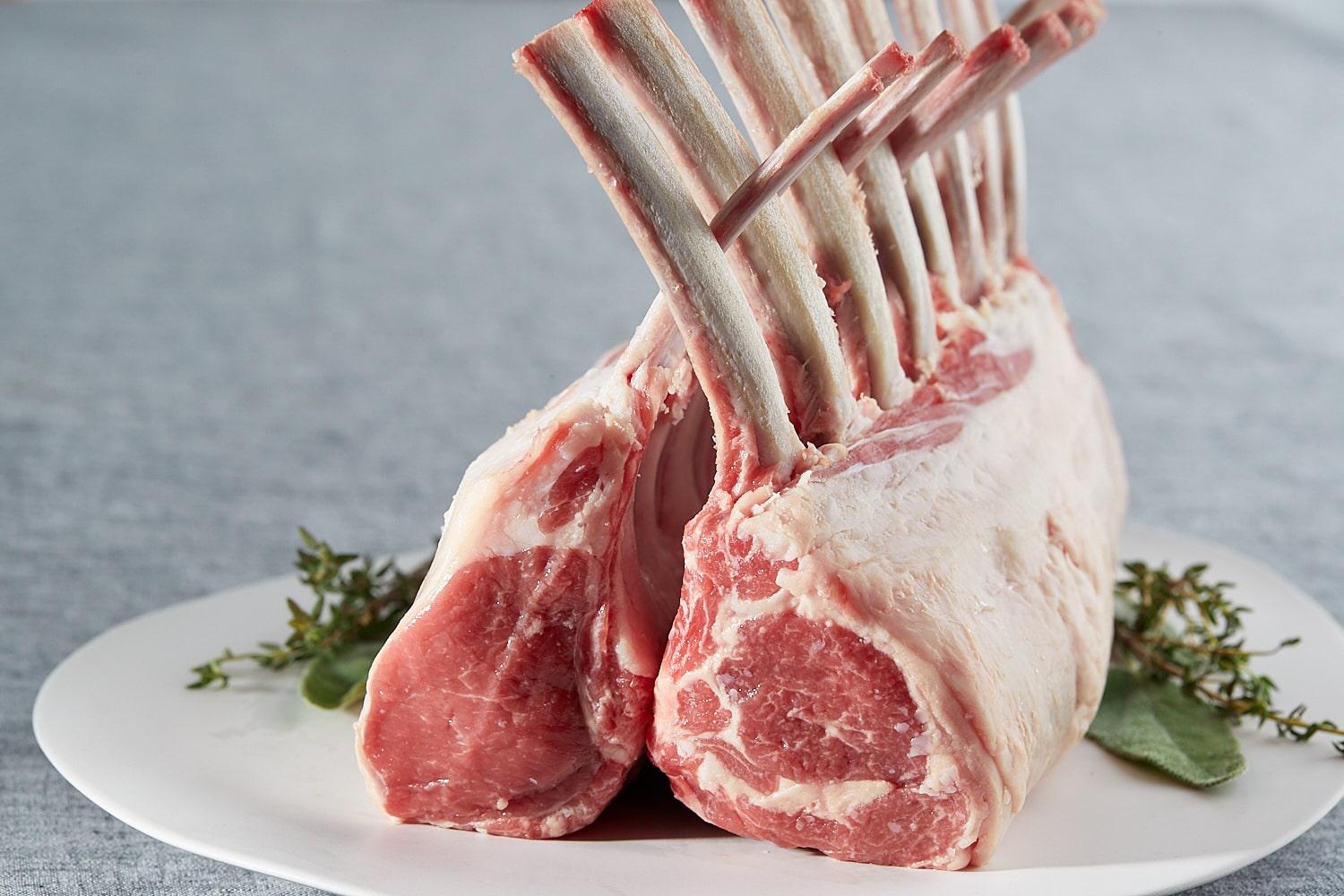 Lamb Frenched Racks (8 points) (1 kg)
